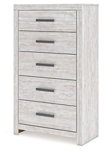 Load image into Gallery viewer, Cayboni Full Panel Bed with Mirrored Dresser, Chest and Nightstand
