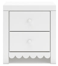 Load image into Gallery viewer, Mollviney Full Panel Bed with Mirrored Dresser and Nightstand
