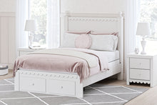 Load image into Gallery viewer, Mollviney Full Panel Storage Bed with Mirrored Dresser, Chest and 2 Nightstands
