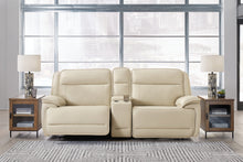 Load image into Gallery viewer, Double Deal 3-Piece Power Reclining Loveseat Sectional with Console
