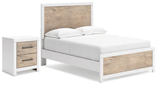 Load image into Gallery viewer, Charbitt Full Panel Bed with Nightstand
