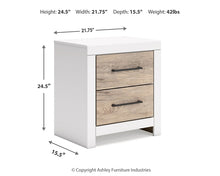 Load image into Gallery viewer, Charbitt Twin Panel Bed with Mirrored Dresser and 2 Nightstands
