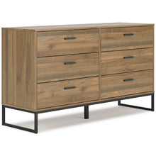 Load image into Gallery viewer, Deanlow Twin Panel Headboard with Dresser and Nightstand
