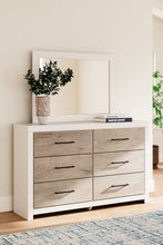 Load image into Gallery viewer, Charbitt Full Panel Bed with Mirrored Dresser and 2 Nightstands
