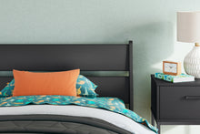 Load image into Gallery viewer, Socalle Twin Panel Platform Bed with Dresser and Nightstand
