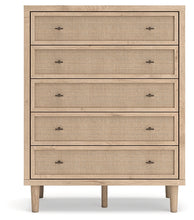 Load image into Gallery viewer, Cielden Queen Panel Headboard with Mirrored Dresser, Chest and 2 Nightstands
