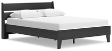 Load image into Gallery viewer, Socalle Queen Panel Platform Bed with 2 Nightstands
