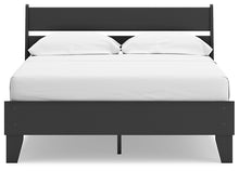 Load image into Gallery viewer, Socalle Full Panel Platform Bed with 2 Nightstands
