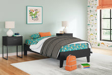 Load image into Gallery viewer, Socalle Twin Platform Bed with Nightstand
