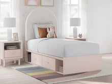 Load image into Gallery viewer, Wistenpine Twin Upholstered Panel Bed with Storage
