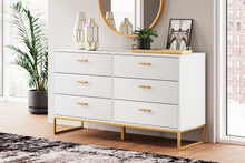 Load image into Gallery viewer, Socalle Twin Panel Headboard with Dresser and Nightstand
