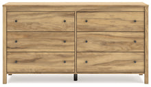 Load image into Gallery viewer, Bermacy Full Platform Panel Bed with Dresser and Nightstand
