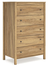 Load image into Gallery viewer, Bermacy Full Platform Panel Bed with Dresser and Nightstand
