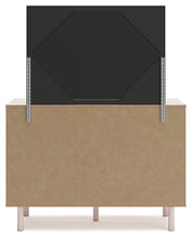 Load image into Gallery viewer, Wistenpine Twin Upholstered Panel Headboard with Mirrored Dresser, Chest and 2 Nightstands
