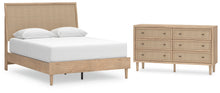 Load image into Gallery viewer, Cielden Queen Panel Bed with Dresser
