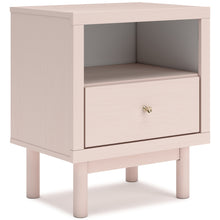 Load image into Gallery viewer, Wistenpine Twin Upholstered Panel Headboard with Mirrored Dresser and 2 Nightstands
