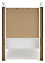 Load image into Gallery viewer, Mollviney Twin Panel Bed with Mirrored Dresser and 2 Nightstands
