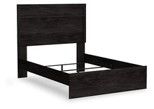 Load image into Gallery viewer, Belachime Full Panel Bed with Mirrored Dresser and 2 Nightstands
