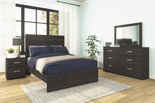 Load image into Gallery viewer, Belachime Full Panel Bed with Dresser
