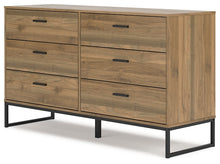 Load image into Gallery viewer, Deanlow Full Panel Headboard with Dresser, Chest and Nightstand
