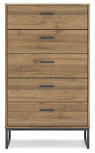 Load image into Gallery viewer, Deanlow Full Panel Headboard with Dresser, Chest and Nightstand
