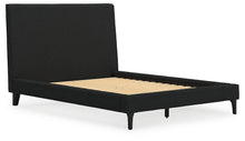 Load image into Gallery viewer, Cadmori Full Upholstered Bed with Mirrored Dresser and 2 Nightstands
