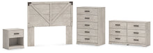 Load image into Gallery viewer, Shawburn Full Panel Headboard with Dresser, Chest and Nightstand
