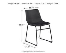 Load image into Gallery viewer, Centiar Dining UPH Side Chair (2/CN)
