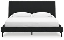 Load image into Gallery viewer, Cadmori King Upholstered Bed with Mirrored Dresser
