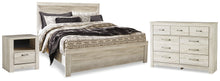 Load image into Gallery viewer, Bellaby King Panel Bed with Dresser and Nightstand
