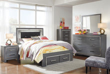 Load image into Gallery viewer, Lodanna  Panel Bed With 2 Storage Drawers
