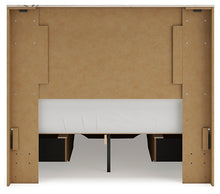 Load image into Gallery viewer, Lawroy Full Panel Storage Bed with Mirrored Dresser and Nightstand
