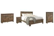 Load image into Gallery viewer, Trinell King Panel Bed with Dresser, Chest and Nightstand
