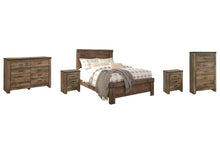 Load image into Gallery viewer, Trinell Queen Panel Bed with Dresser, Chest and 2 Nightstands
