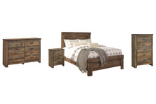 Load image into Gallery viewer, Trinell Queen Panel Bed with Dresser, Chest and Nightstand
