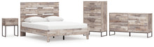 Load image into Gallery viewer, Neilsville Queen Platform Bed with Dresser, Chest and Nightstand
