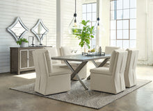 Load image into Gallery viewer, Krystanza Dining Table and 6 Chairs with Storage
