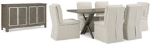 Load image into Gallery viewer, Krystanza Dining Table and 6 Chairs with Storage
