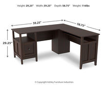 Load image into Gallery viewer, Camiburg 2-Piece Home Office Desk
