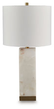 Load image into Gallery viewer, Linderfield Alabaster Table Lamp (1/CN)
