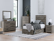 Load image into Gallery viewer, Graystorm Twin Panel Storage Bed
