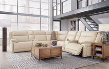 Load image into Gallery viewer, Double Deal 7-Piece Reclining Sectional with 2 Consoles
