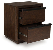 Load image into Gallery viewer, Dilenno Two Drawer Night Stand
