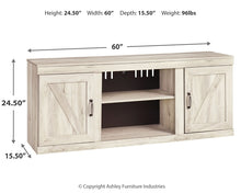 Load image into Gallery viewer, Bellaby LG TV Stand w/Fireplace Option
