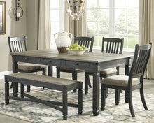 Load image into Gallery viewer, Tyler Creek Dining Table and 4 Chairs and Bench
