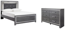 Load image into Gallery viewer, Lodanna Full Panel Bed with Dresser
