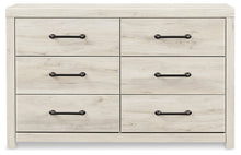 Load image into Gallery viewer, Cambeck King Panel Bed with 4 Storage Drawers with Dresser
