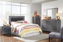 Load image into Gallery viewer, Lodanna King/California King Upholstered Panel Headboard with Dresser
