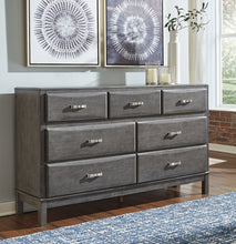 Load image into Gallery viewer, Caitbrook  Storage Bed With 8 Storage Drawers With Dresser
