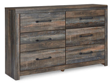 Load image into Gallery viewer, Drystan King Panel Bed with 4 Storage Drawers with Dresser
